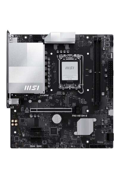 MSI H810M-B PRO DDR5 HDMI/DP 1851P ANAKART