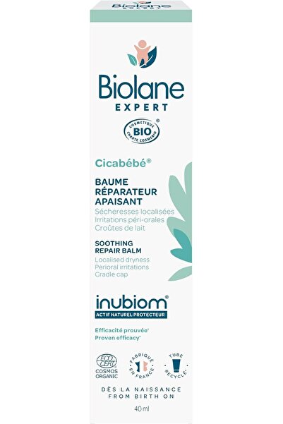 Biolane Organic Cica Baby Soothing Repair Balm | Relieves and Repairs Severe Dryness and Surface Irr