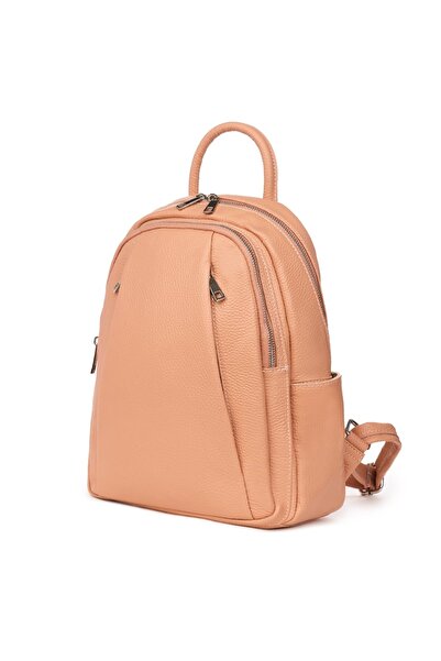 myOwn Rucsac Thomas roz din piele naturală