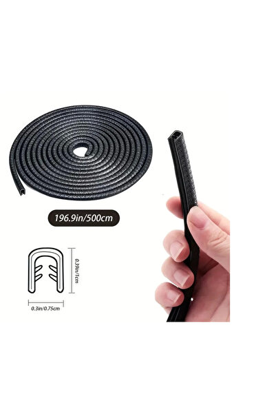 Lisinya Rolă de bandă de protecție pentru marginea ușii mașinii de 5 metri -