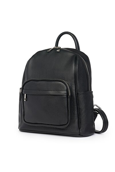 myOwn Σακίδιο πλάτης Vicenzo από γνήσιο δέρμα σε μαύρο χρώμα