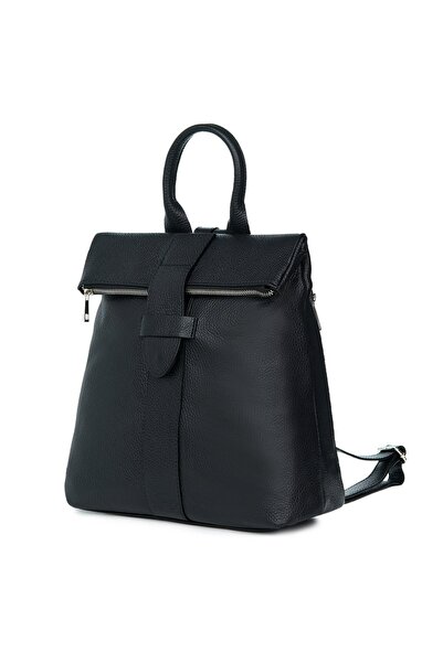 myOwn Μαύρο σακίδιο πλάτης Ricardo από γνήσιο δέρμα