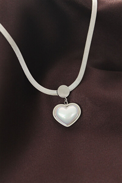 Lisinya قلادة على شكل قلب من الفولاذ الإيطالي 316L - TYGOO