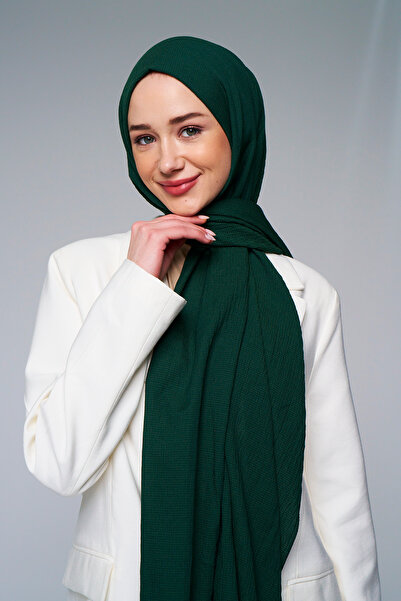 axy Soft Textured Seasonal Solid Color Women's Shawl - Comfortable Cotton Fabric