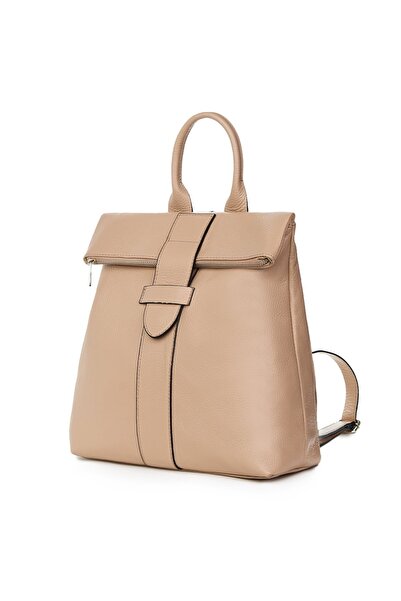 myOwn Σακίδιο πλάτης Ricardo σε ροζ χρώμα από γνήσιο δέρμα