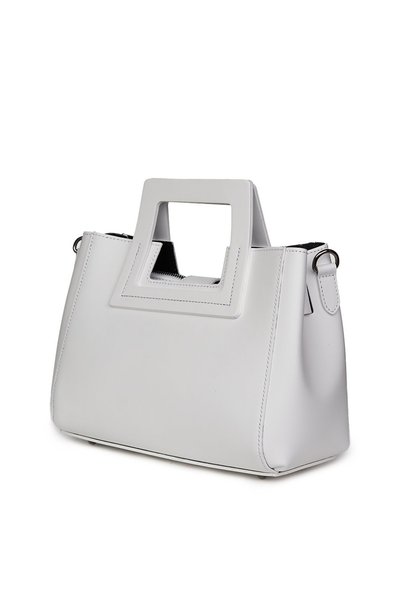 myOwn Women's bag made of genuine leather Armina white
