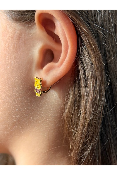 Liora Haribo Teddy Bear Model Children's Earrings