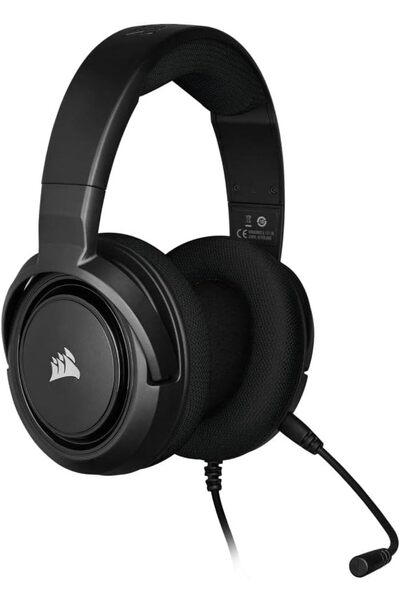 Corsair HS45 Surround Gaming Headset, Wired, Over-Ear, Gray