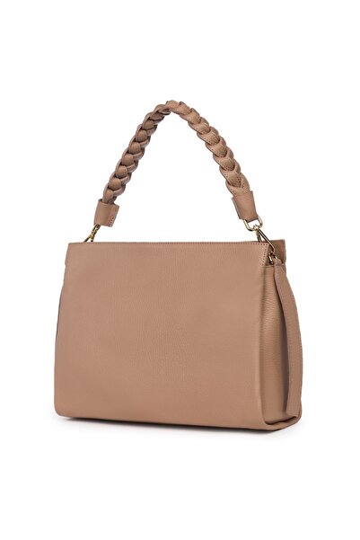 myOwn Women's handbag made of leather Natalia pink