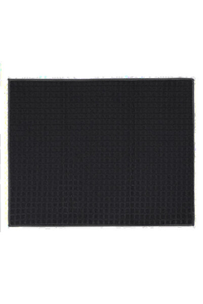 PUFO Kitchen absorbent textile kitchen towel for drying glasses and dishes, 50 cm, black