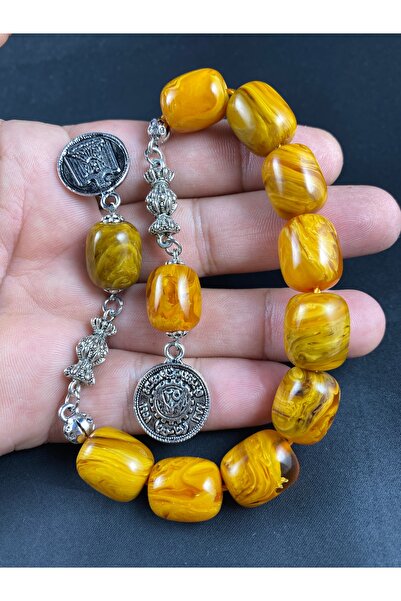 EFE TESBİH ANTİKA Sıkma Kehribar Zaza Tesbih