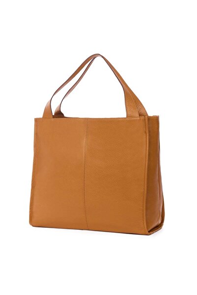 myOwn Γυναικεία τσάντα Naomi από γνήσιο δέρμα σε χρώμα κονιάκ