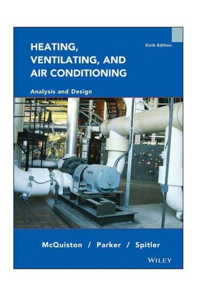 John Wiley & Sons Heating, Ventilating And Air Conditioning Hardcover English by Faye C. Mcquiston