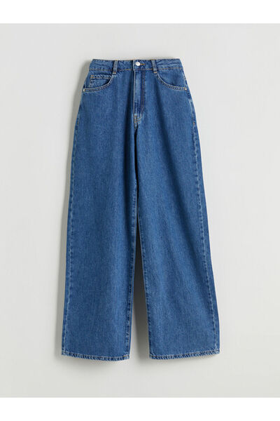 LC Waikiki Sparkling Selections from Shining Store |   Wideleg Girls' Jean Pants