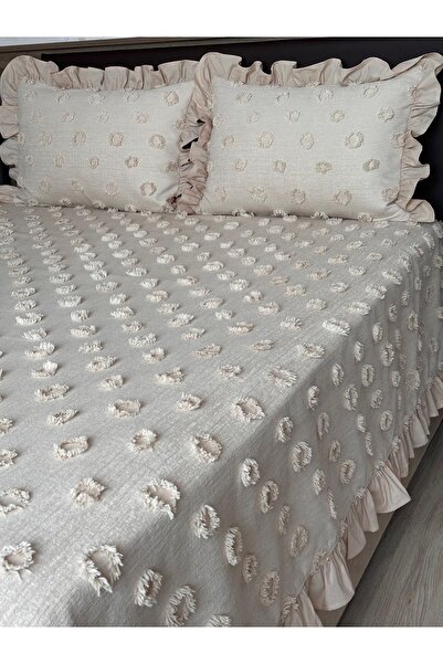 Doğa Ruffled Bedspread Double Size