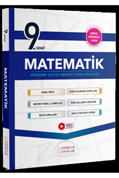 Derece Yayınları 9.Sınıf Matematik Modüler Set 2026