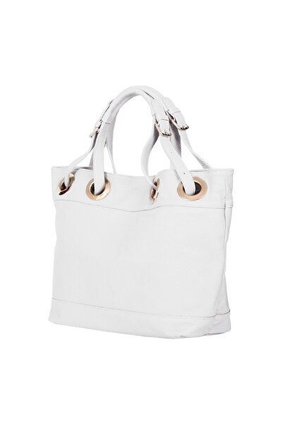 myOwn Geantă de damă din piele naturală Stella albă