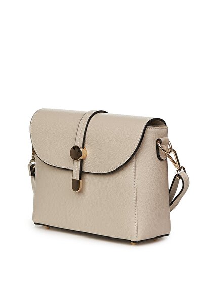 myOwn Women's handbag made of genuine leather Laguna cream