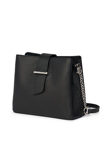 myOwn Avery black leather mini women's purse