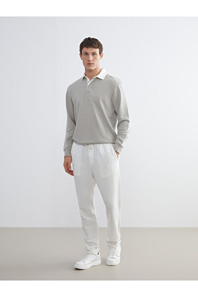 LC Waikiki Good Quality Parts from Celebi Store | Contrast Polo Collar Men's Sweatshirt