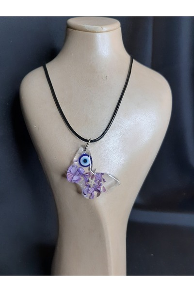 MRYart Butterfly Epoxy Pendant Exquisite and Stylish Design