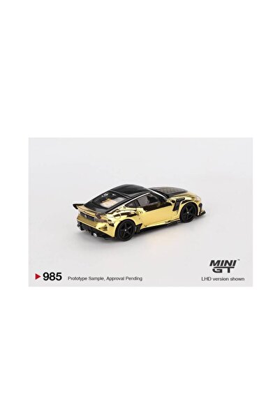 mini gt 985 Nissan Z VeilSide FFZ400 Gold Chrome 1/64 Model Araba
