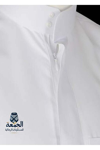 AL ASEEL GAME Thobe Al-Asil Youth Zipper White