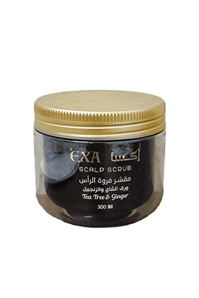 EXA مقشر فروة الرأس بخلاصة أوراق الشاي والزنجبيل - 300 مل