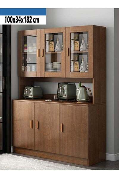 NKX SleekSpace Minimalist Living Room Wall Cabinet Wardrobe