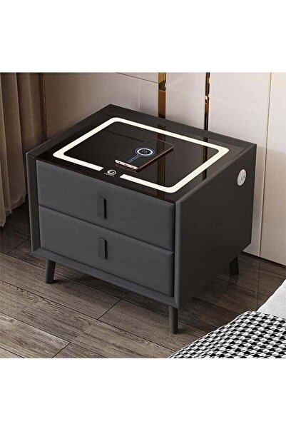 NKX Smart bedside table rechargeable and multifunctional wireless Charging and BT speaker for bedroo