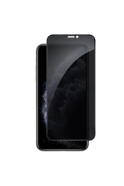 Apple Folie de sticlă confidențială pentru iPhone X - complet lipită