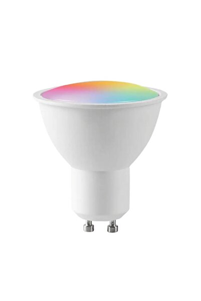 OEM Bec LED RGB+CCT inteligent, TUYA, Wi-Fi, Compatibil Alexa/Google Assistant, GU10, 6W, 480 lm, Clasa