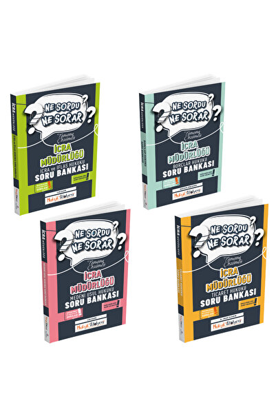 Dizgi Kitap Hukuk Atölyesi İcra Müdürlüğü Ne Sordu Ne Sorar Tamamı Çözümlü So...