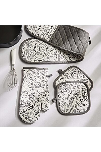 Generic Pizzeria Double Oven Gloves