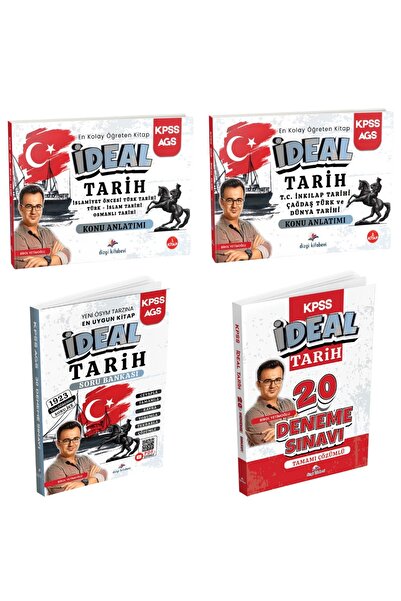 Dizgi Kitap 2026 KPSS İdeal Tarih Kazandıran 3'lü Set Birol Yetimoğlu