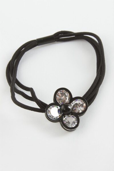 gizmurstore Cataramă elastică cu piatră de flori