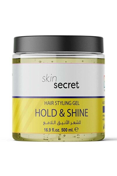 skin secret جل تصفيف الشعر - تثبيت ولمعان - تثبيت الشعر ولمعانه