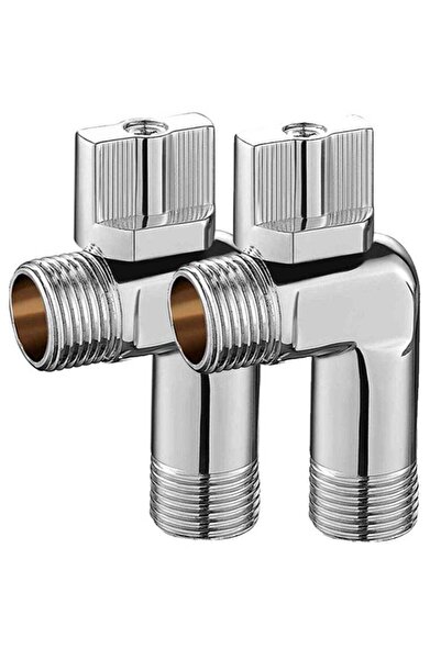 Generic 2 Pack Of Angle Valve with Dual Outlet – High-Quality Water Control Valve