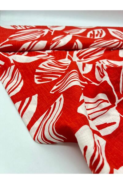 Kumaş Sevdası Patterned Cotton Linen Width 150 cm Dress Shirt Tunic Etc.