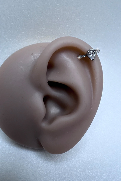 Home %100 TİTANYUM TAŞLI HALKA PİERCİNG KARARMAZ, PASLANMA, ALERJİ YAPMAZ, HE...