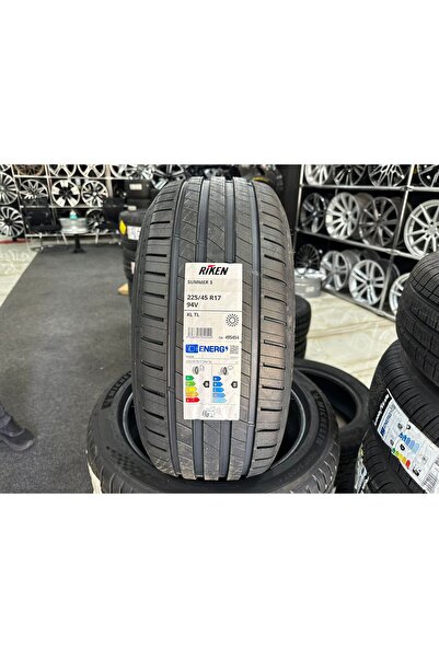 RIKEN 225/45R17 94V XL SUMMER3 2025 TARİHLİ YAZ LASTİĞİ ( ADET FİYATIDIR)
