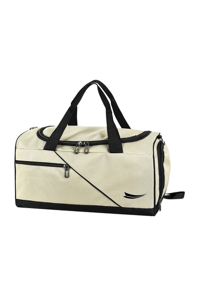 VESSARA Waterproof Fabric Thermal Compartment Shoe Rack Pocket Sports Travel Bag