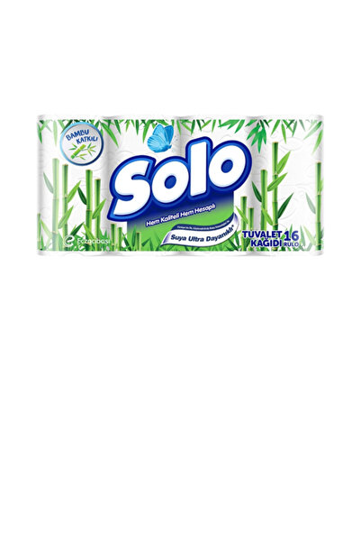 Solo Bambu Katkılı Tuvalet Kağıdı 16'lı