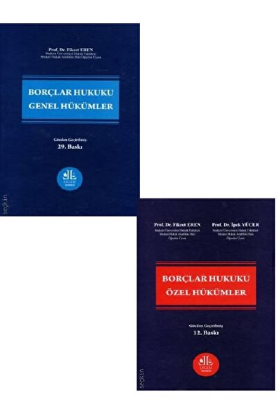 Seçkin Yayıncılık Fikret Eren  Borçlar Hukuku Genel HükümlerBorçlar Hukuku Öz...
