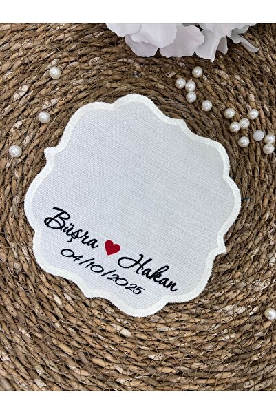 imzatasarım Söz-Nişan Mendil Kokteyl Peçete Damat Kahvesi-Kişiye Özel