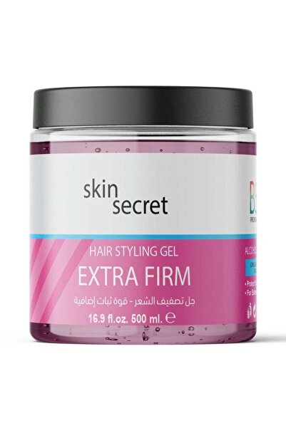skin secret جل تصفيف الشعر فائق القوة - قوة إضافية للشعر الأملس 500 مل