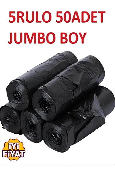 elçin ÇÖP TORBASI 80*110 300 GRAM (5 Rulo=50 Adet)