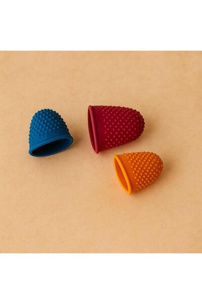 yumakça Silikon Dikiş ve Parmak Koruyucu Yüksük Seti Büyük Boylar B Model