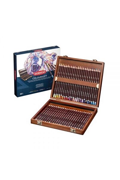 Genel Markalar Supertrend Coloursoft Pencils Yumuşak Kuru Boya Kalemi Seti 48...
