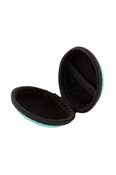 zola Husa practica pentru depozitat casti si alte accesorii mici,inchidere cu fermoar